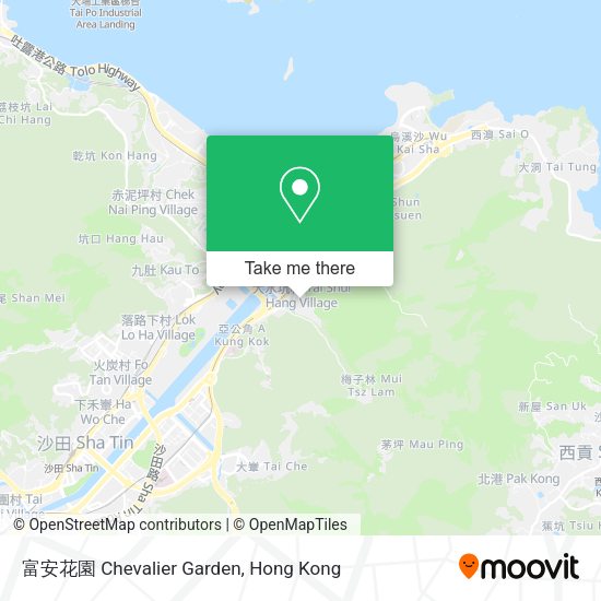 富安花園 Chevalier Garden地圖
