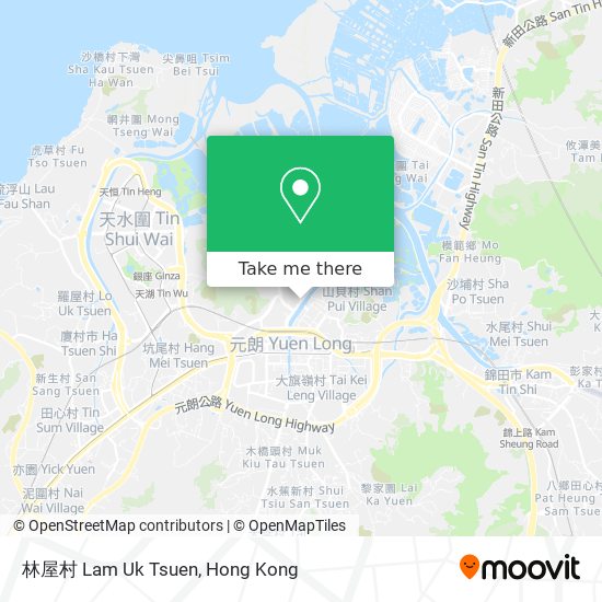 林屋村 Lam Uk Tsuen地圖