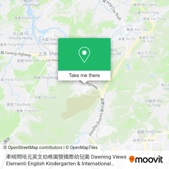 牽晴間培元英文幼稚園暨國際幼兒園 Dawning Views Elementi English Kindergarten & International Preschool map