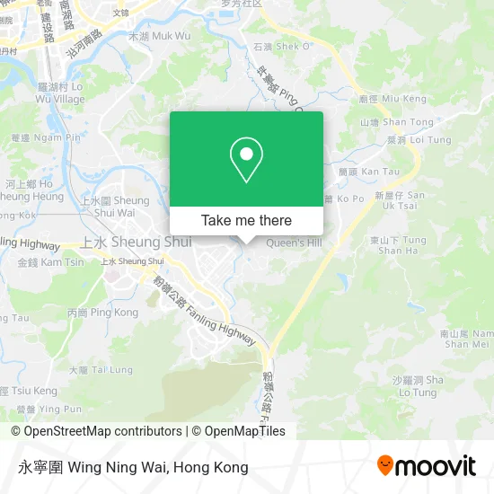 永寧圍 Wing Ning Wai map