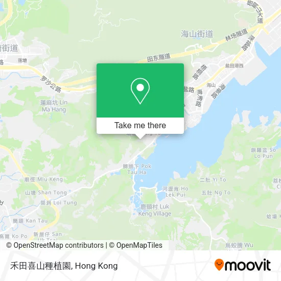 禾田喜山種植園 map