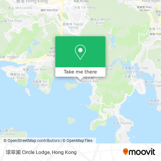 環翠園 Circle Lodge地圖