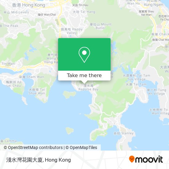 淺水灣花園大廈 map