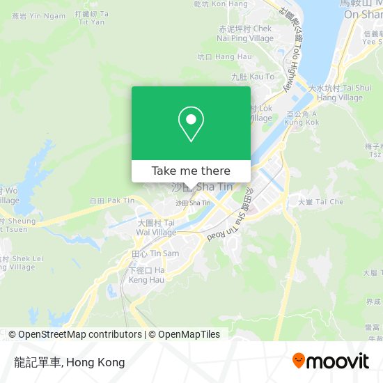 龍記單車 map