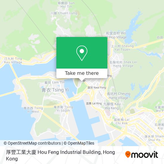 厚豐工業大廈 Hou Feng Industrial Building map