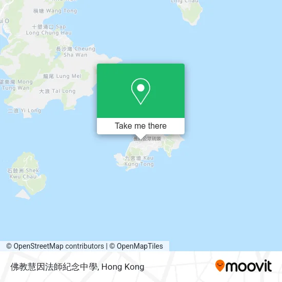 佛教慧因法師紀念中學地圖