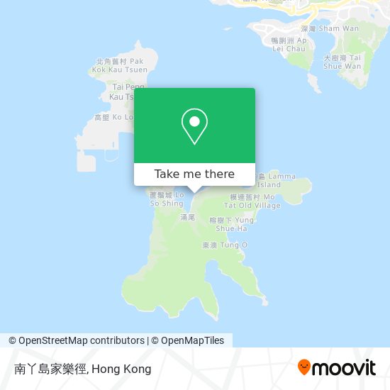 南丫島家樂徑 map