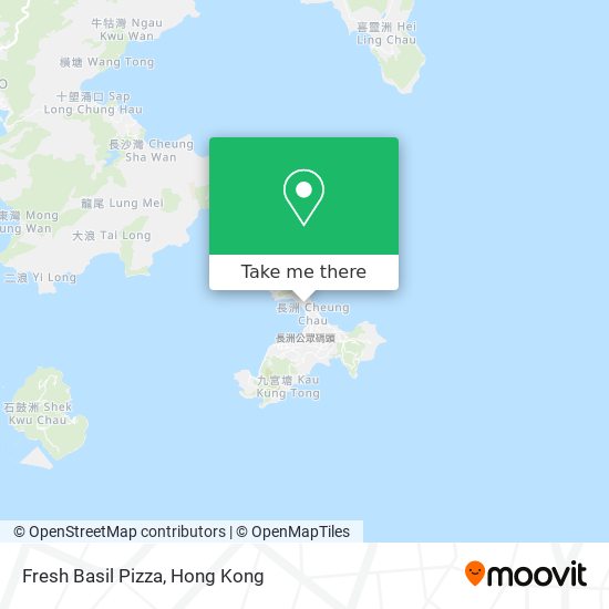 Fresh Basil Pizza map