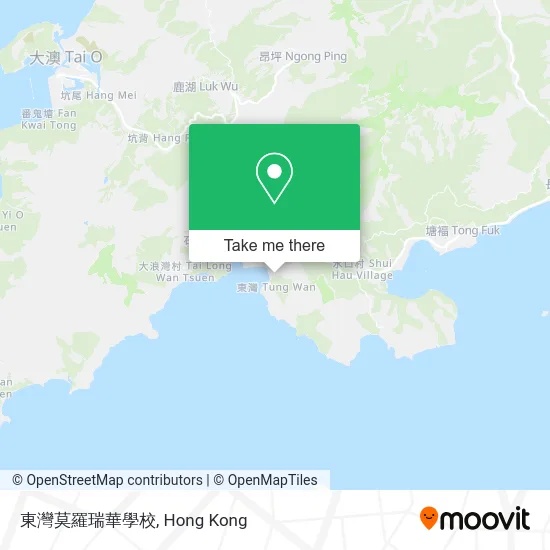 東灣莫羅瑞華學校 map