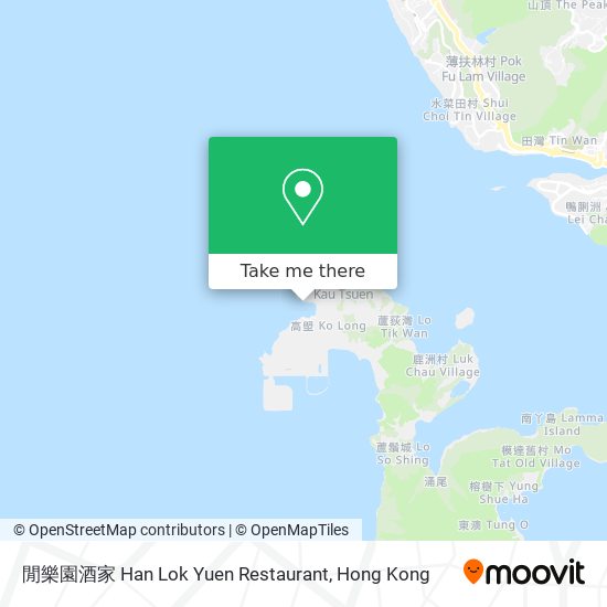 閒樂園酒家 Han Lok Yuen Restaurant map