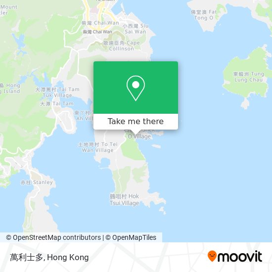 萬利士多地圖