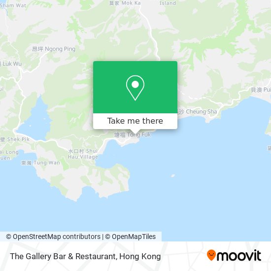 The Gallery Bar & Restaurant map