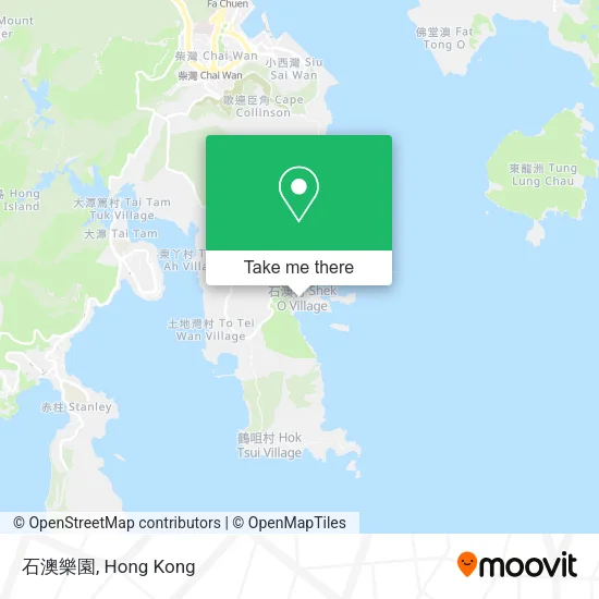 石澳樂園地圖