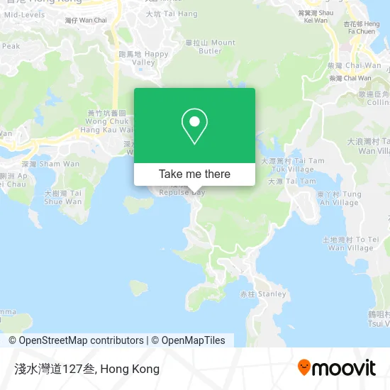 淺水灣道127叁 map