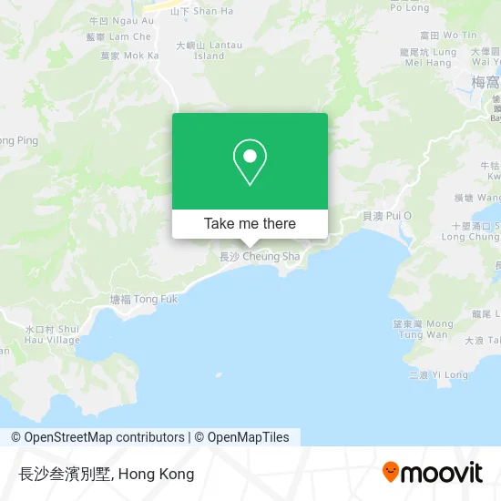 長沙叁濱別墅 map