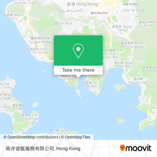南岸遊艇服務有限公司地圖