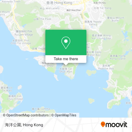 海洋公園 map