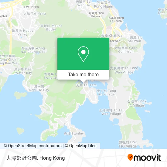 大潭郊野公園 map