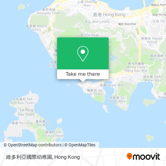 維多利亞國際幼稚園地圖