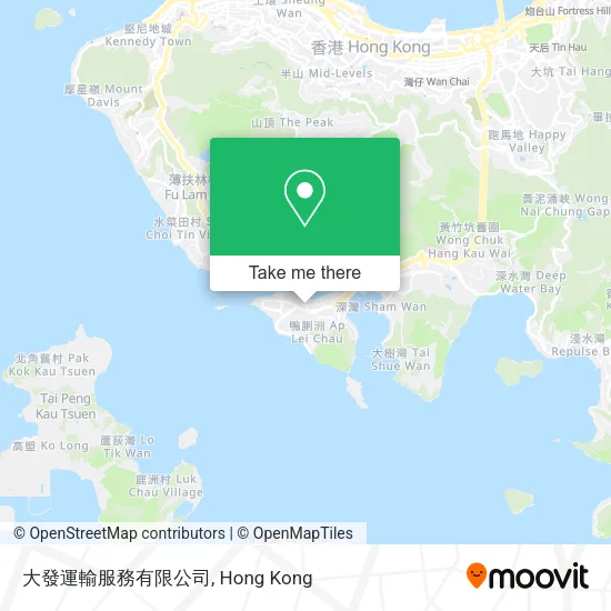 大發運輸服務有限公司 map