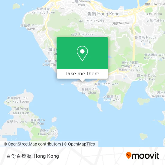 百份百餐廳地圖
