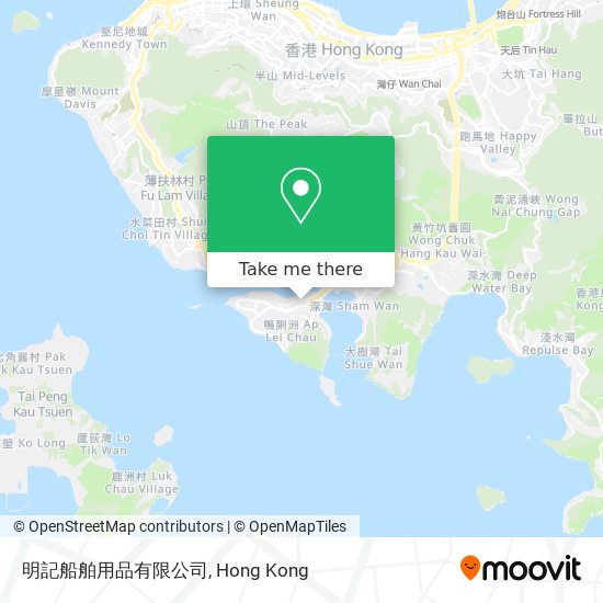 明記船舶用品有限公司 map