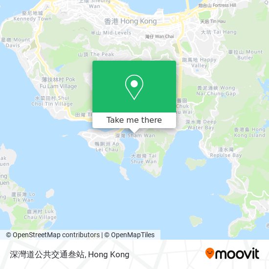 深灣道公共交通叁站 map