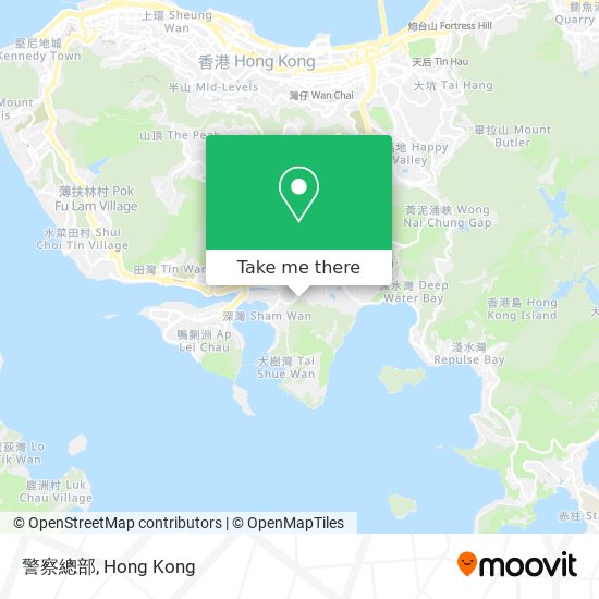 警察總部地圖