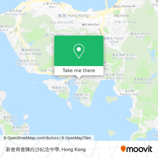 新會商會陳白沙紀念中學地圖