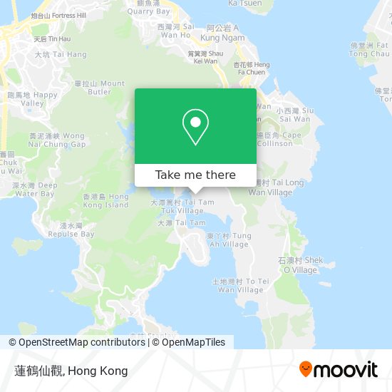 蓮鶴仙觀 map