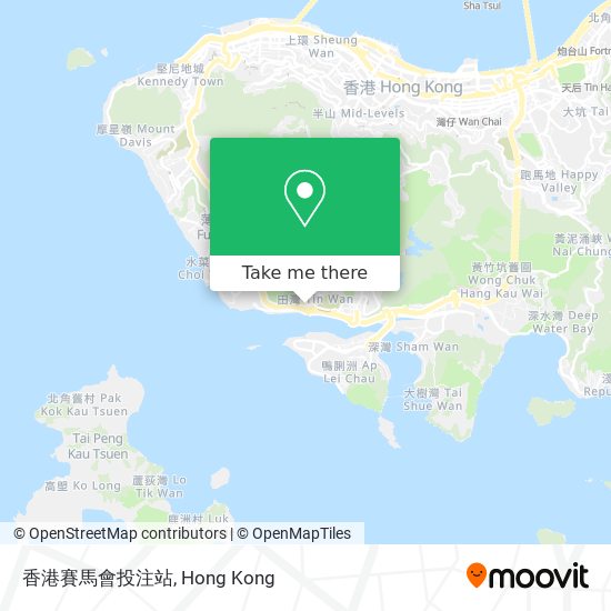 香港賽馬會投注站 map