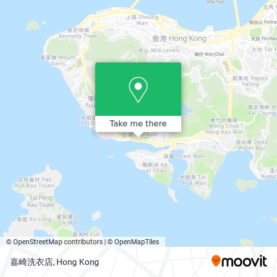 嘉崎洗衣店 map