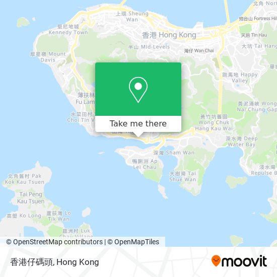 香港仔碼頭 map