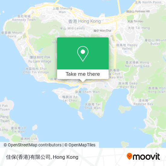 佳保(香港)有限公司 map
