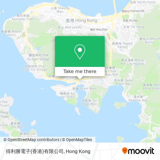 得利勝電子(香港)有限公司 map