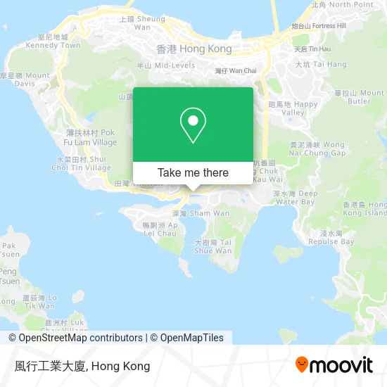 風行工業大廈 map