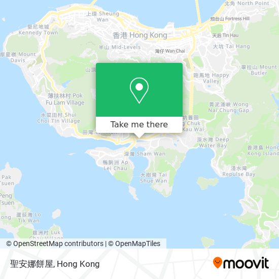 聖安娜餅屋 map