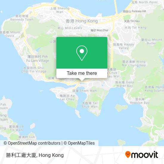 勝利工廠大廈 map