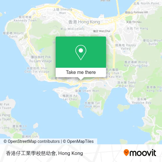 香港仔工業學校慈幼會 map