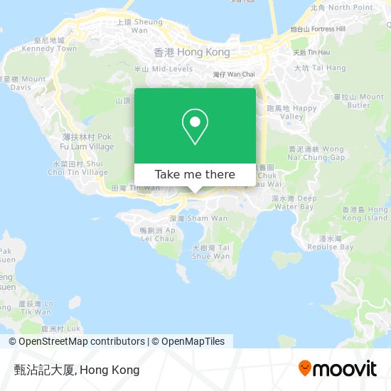 甄沾記大厦地圖