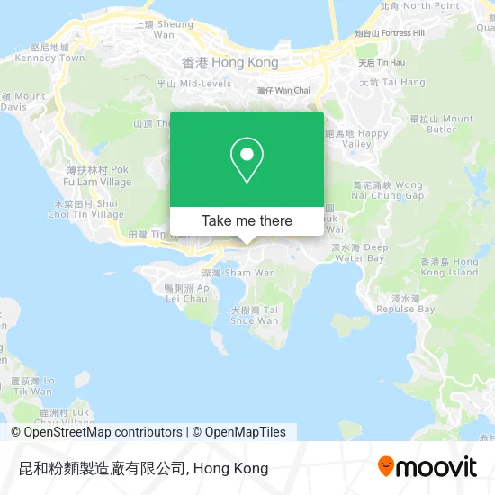 昆和粉麵製造廠有限公司地圖