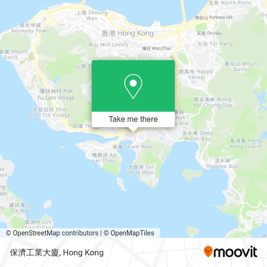 保濟工業大廈 map