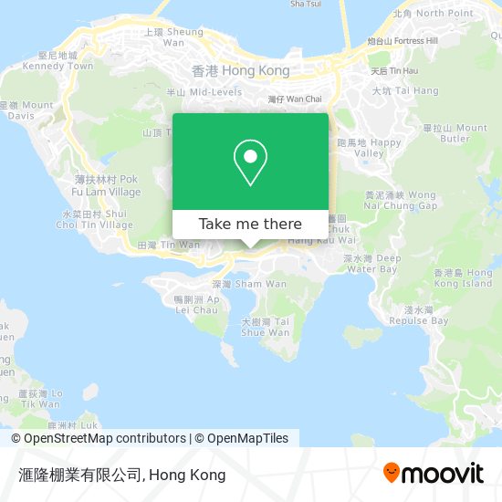 滙隆棚業有限公司 map