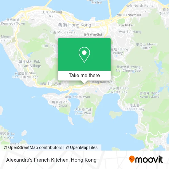 Alexandra's French Kitchen map