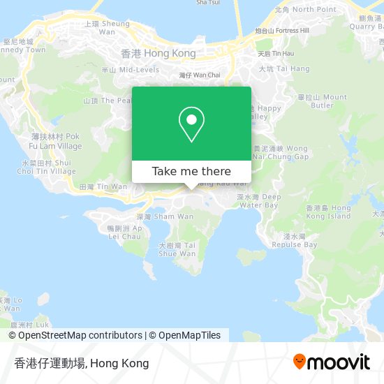 香港仔運動場 map