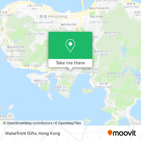 Waterfront Gifts map