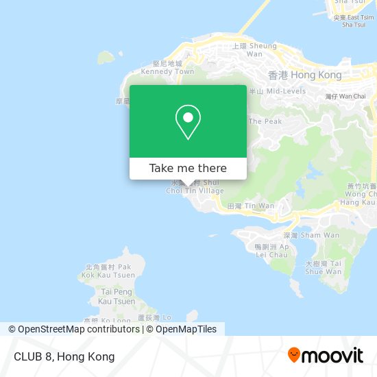 CLUB 8 map