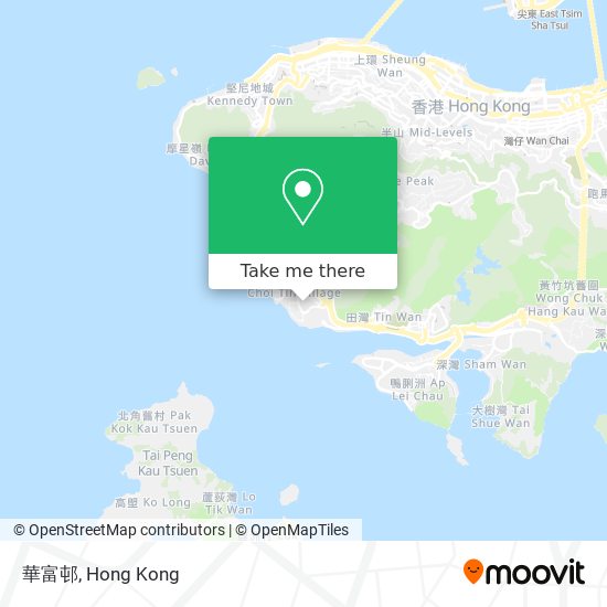 華富邨地圖