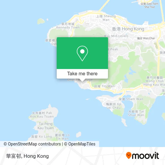 華富邨地圖