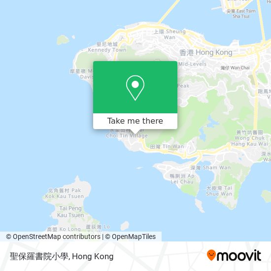 聖保羅書院小學 map